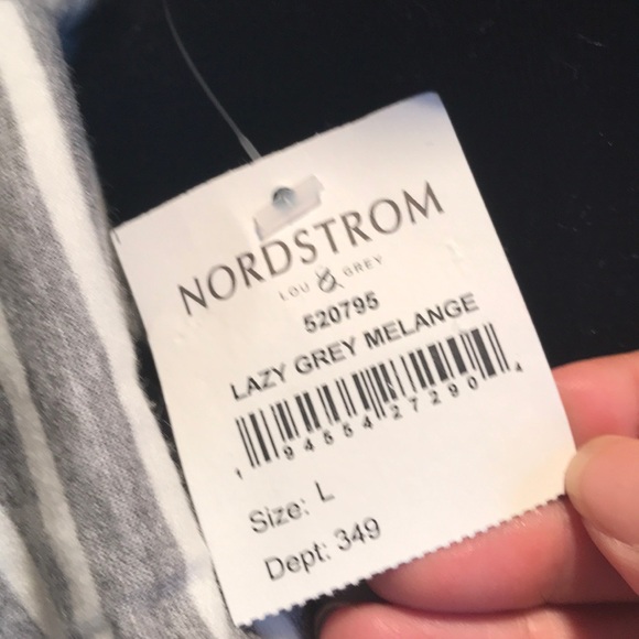 Lou and Grey striped lounge cowl neck top - Picture 5 of 7